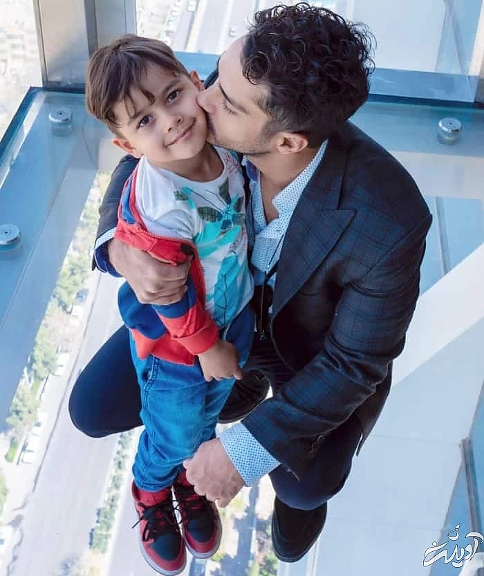 ساعد سهیلی و پسرش پسر ساعد سهیلی